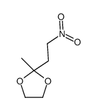 2-methyl-2-(2-nitroethyl)-1,3-dioxolane