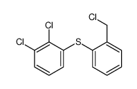 1,2-dichloro-3-[2-(chloromethyl)phenyl]sulfanylbenzene