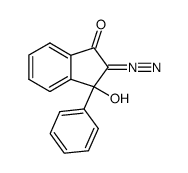2-diazo-3-hydroxy-3-phenyl-1-indanone