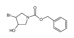 3-溴-4-羟基吡咯烷-1-羧酸苄酯