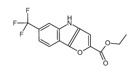 ethyl 6-(trifluoromethyl)-4H-furo[3,2-b]indole-2-carboxylate