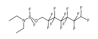 1-((2,2,3,3,4,4,5,5,6,6,7,7-dodecafluoroheptyl)oxy)-N,N-diethyl-1,1-difluoro-l4-sulfanamine