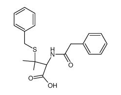 3-(benzylthio)-3-methyl-2-(2-phenylacetamido)butanoic acid