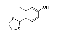 4-(1,3-dithiolan-2-yl)-3-methylphenol