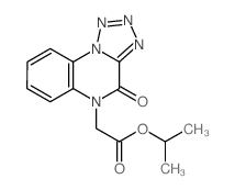 propan-2-yl 2-(4-oxotetrazolo[1,5-a]quinoxalin-5-yl)acetate