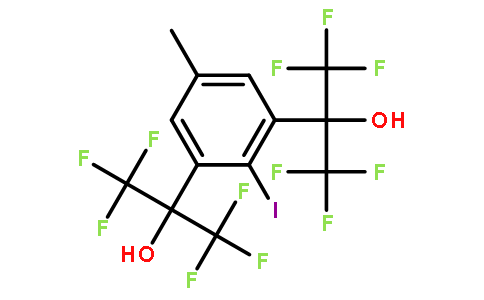 1,1,1,3,3,3-六氟-2-[3-(1,1,1,3,3,3-六氟-2-羟基-丙-2-基)-2-碘-5-甲基苯基]丙-2-醇