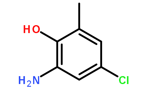 2-氨基-4-氯-6-甲基苯酚