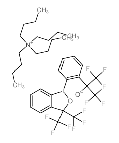 2-[2-[3,3-bis(trifluoromethyl)-1λ3,2-benziodoxol-1-yl]phenyl]-1,1,1,3,3,3-hexafluoropropan-2-olate,tetrabutylazanium