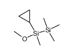 1-cyclopropyl-1-methoxytetramethyldisilane