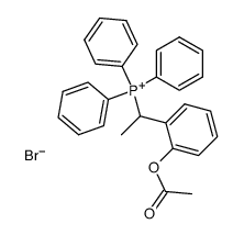 (1-(2-acetoxyphenyl)ethyl)triphenylphosphonium bromide