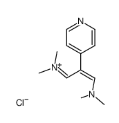 1-(N,N-Dimethylamino)-3-(N,N-dimethyl)-2-(pyrid-4-yl)-prop-1-en-chlorid-hydrochlorid