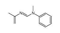(E)-N-methyl-N-phenyl-N'-(prop-1-en-2-yl)formimidamide