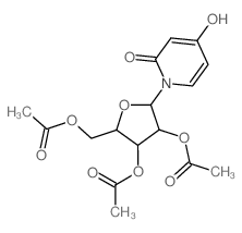 [3,4-diacetyloxy-5-(4-hydroxy-2-oxopyridin-1-yl)oxolan-2-yl]methyl acetate