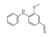 3-methoxy-4-phenylaminobenzaldehyde