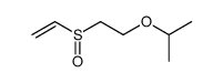 β-isopropoxyethyl vinyl sulfoxide