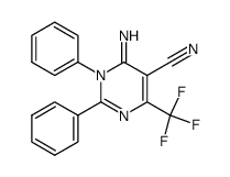 1,2-diphenyl-4-trifluoromethyl-5-cyano-6(1H)-pyrimidineimine