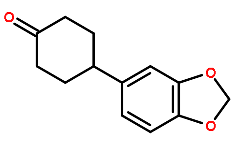 4-(1,3-苯并二氧代l-5-基)-1-环己酮