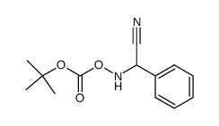 {[(tert-butoxycarbonyl)oxy]amino}(phenyl)acetonitrile