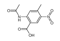 2-acetamido-4-methyl-5-nitrobenzoic acid