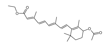 ethyl (2E,4E,6E,8E)-9-(3-acetoxy-2,6,6-trimethylcyclohex-1-en-1-yl)-3,7-dimethylnona-2,4,6,8-tetraenoate