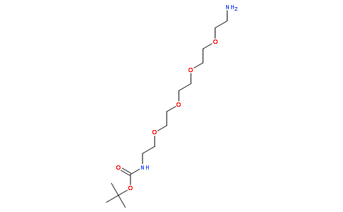 16-氨基-5,8,11,14-四氧杂-2-氮杂十六烷酸1,1-二甲基乙酯