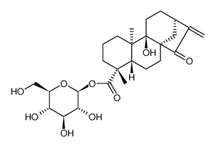 等效-9-羟基-15-氧代-16-贝壳杉烯-19-酸 beta-D-吡喃葡萄糖酯