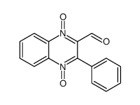 1-oxido-4-oxo-3-phenylquinoxalin-4-ium-2-carbaldehyde
