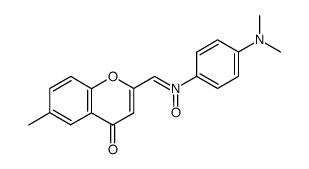 (Z)-N-(4-(dimethylamino)phenyl)-1-(6-methyl-4-oxo-4H-chromen-2-yl)methanimine oxide