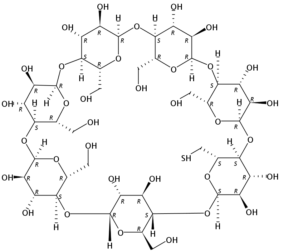 Mercapto-β-cyclodextrin