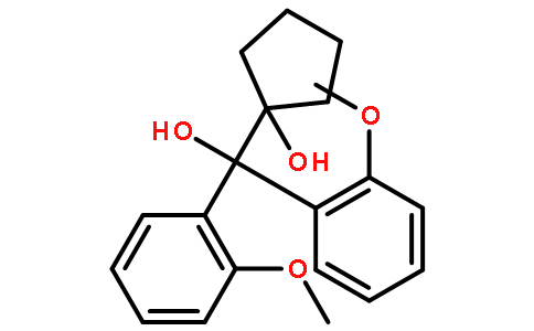 1-[hydroxy-bis(2-methoxyphenyl)methyl]cyclopentan-1-ol