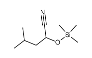 4-methyl-2-(trimethylsiloxy)pentanenitrile