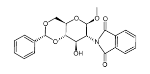 methyl 4,6-O-benzylidene-2-deoxy-2-phthalimide-β-D-glucopyranoside