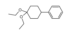 4-phenylcyclohexanone diethyl acetal