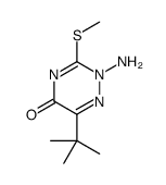 2-amino-6-tert-butyl-3-methylsulfanyl-1,2,4-triazin-5-one