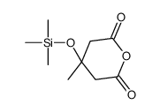 4-methyl-4-trimethylsilyloxyoxane-2,6-dione