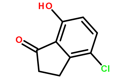 4-氯-7-羟基-2,3-二氢茚-1-酮