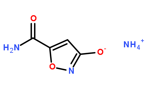 铵5-(氨基甲酰)异恶唑-3-醇