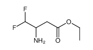 ethyl 3-amino-4,4-difluorobutanoate