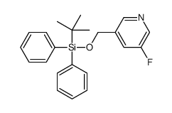 tert-butyl-[(5-fluoropyridin-3-yl)methoxy]-diphenylsilane
