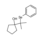 1-(2-(phenylselanyl)propan-2-yl)cyclopentan-1-ol