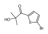 1-(5-bromothiophen-2-yl)-2-hydroxy-2-methylpropan-1-one