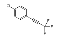 1-chloro-4-(3,3,3-trifluoroprop-1-ynyl)benzene