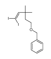 (5,5-diiodo-3,3-dimethylpent-4-enoxy)methylbenzene