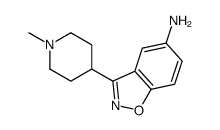 3-(1-methylpiperidin-4-yl)-1,2-benzoxazol-5-amine