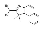 2-(dibromomethyl)-1,1-dimethylbenzo[e]indole
