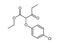 ethyl 2-(4-chlorophenoxy)-3-oxopentanoate