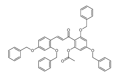 2'-acetoxy-2,4,4',6'-tetrakis(benzyloxy)chalcone