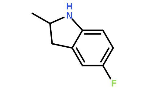 5-氟-2-甲基吲哚啉