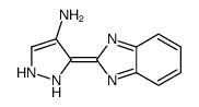 3-(benzimidazol-2-ylidene)-1,2-dihydropyrazol-4-amine