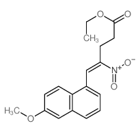 ethyl (Z)-5-(6-methoxynaphthalen-1-yl)-4-nitropent-4-enoate
